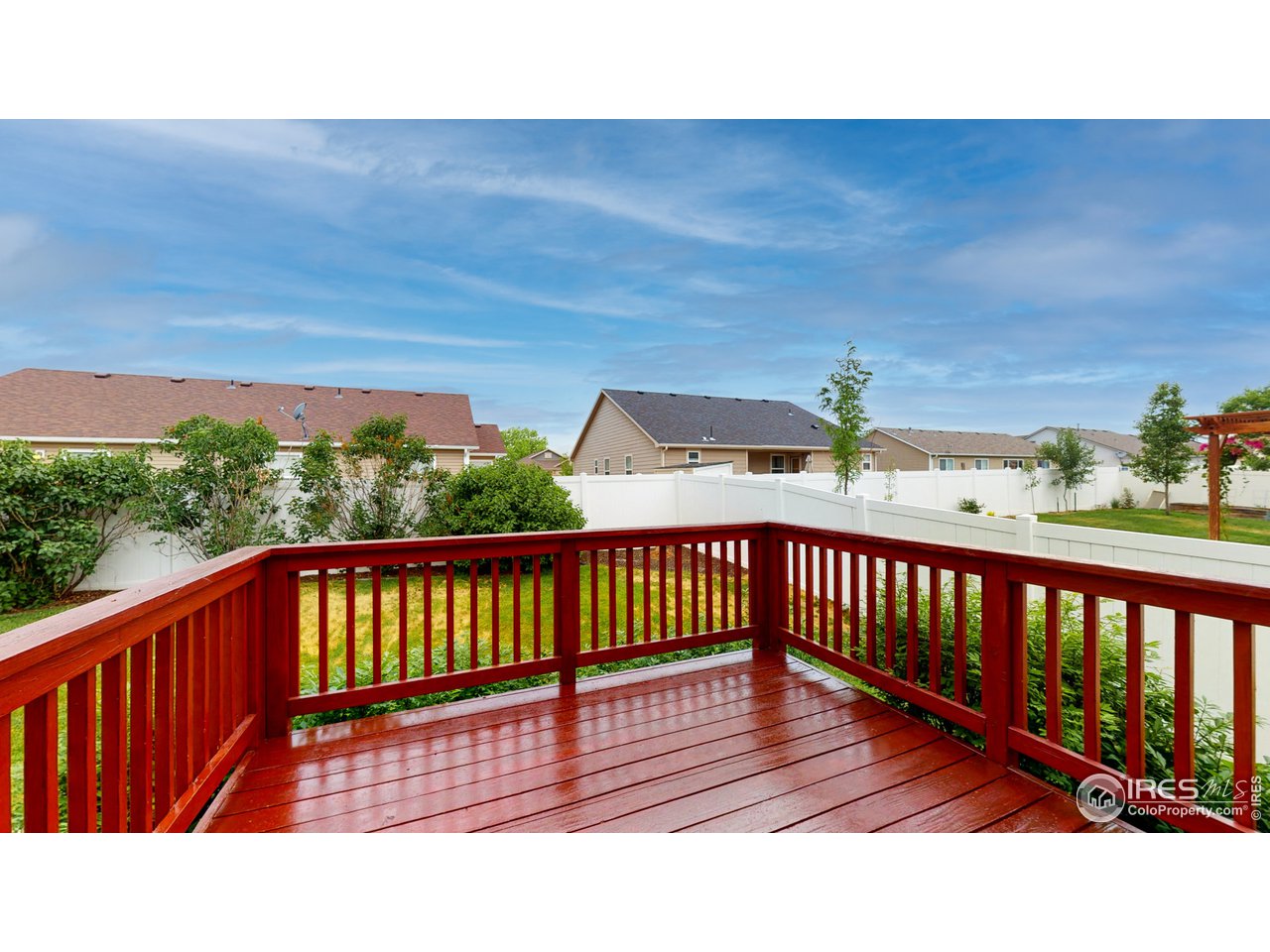 6913 McClellan Road Wellington, CO 80549 - Photo 35 of 40 Back Patio Deck