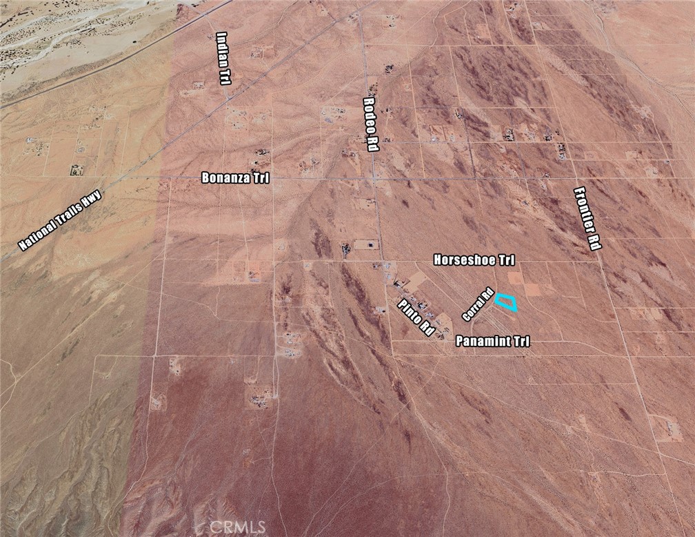 0 Corral Road Helendale, CA 92342 - Photo 4 of 8 a sign that is on the side of a building