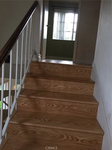 a view of front door