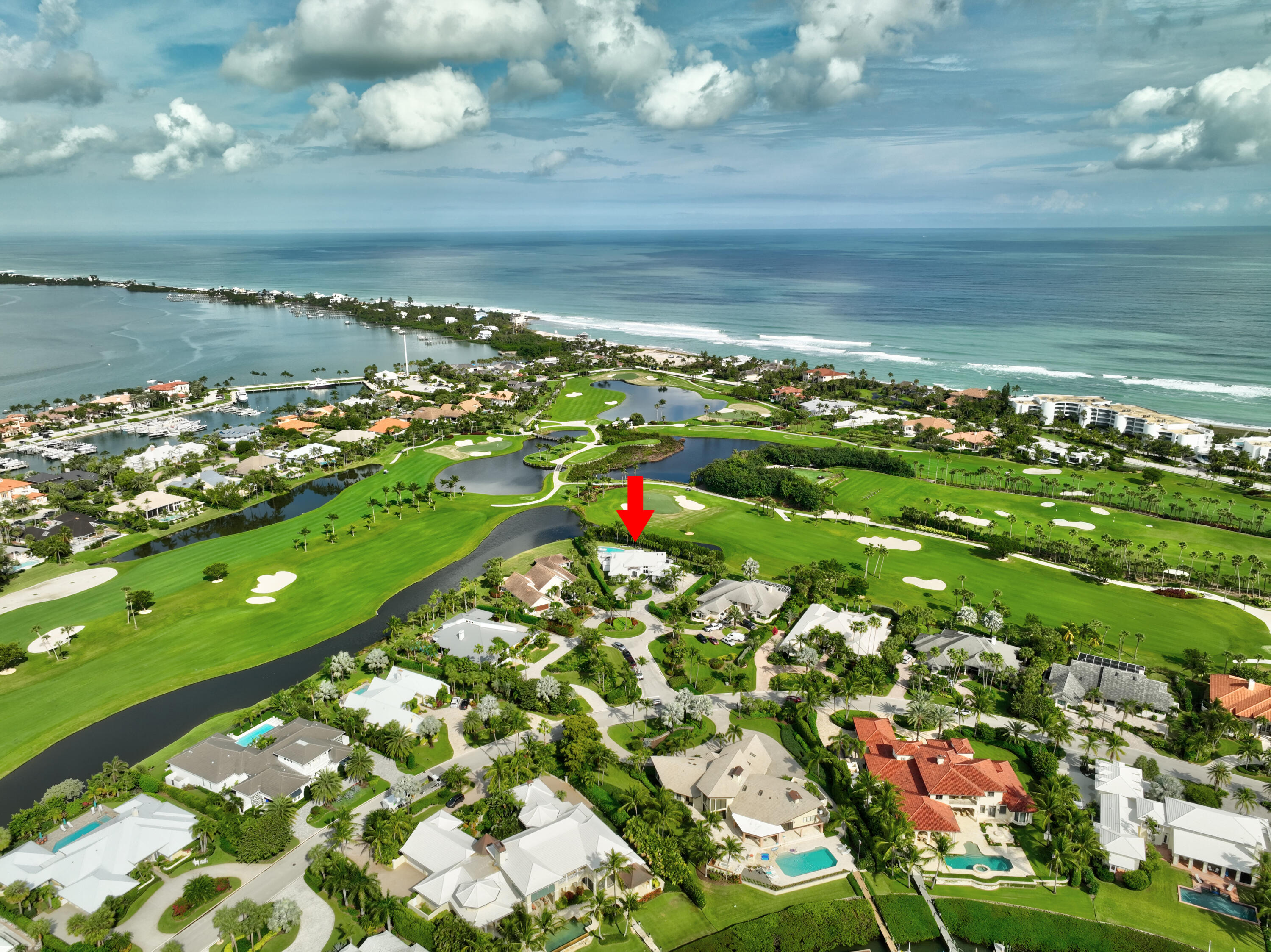 2161 Golfview Lane Jensen Beach, FL 34957 - Photo 2 of 60 aerial