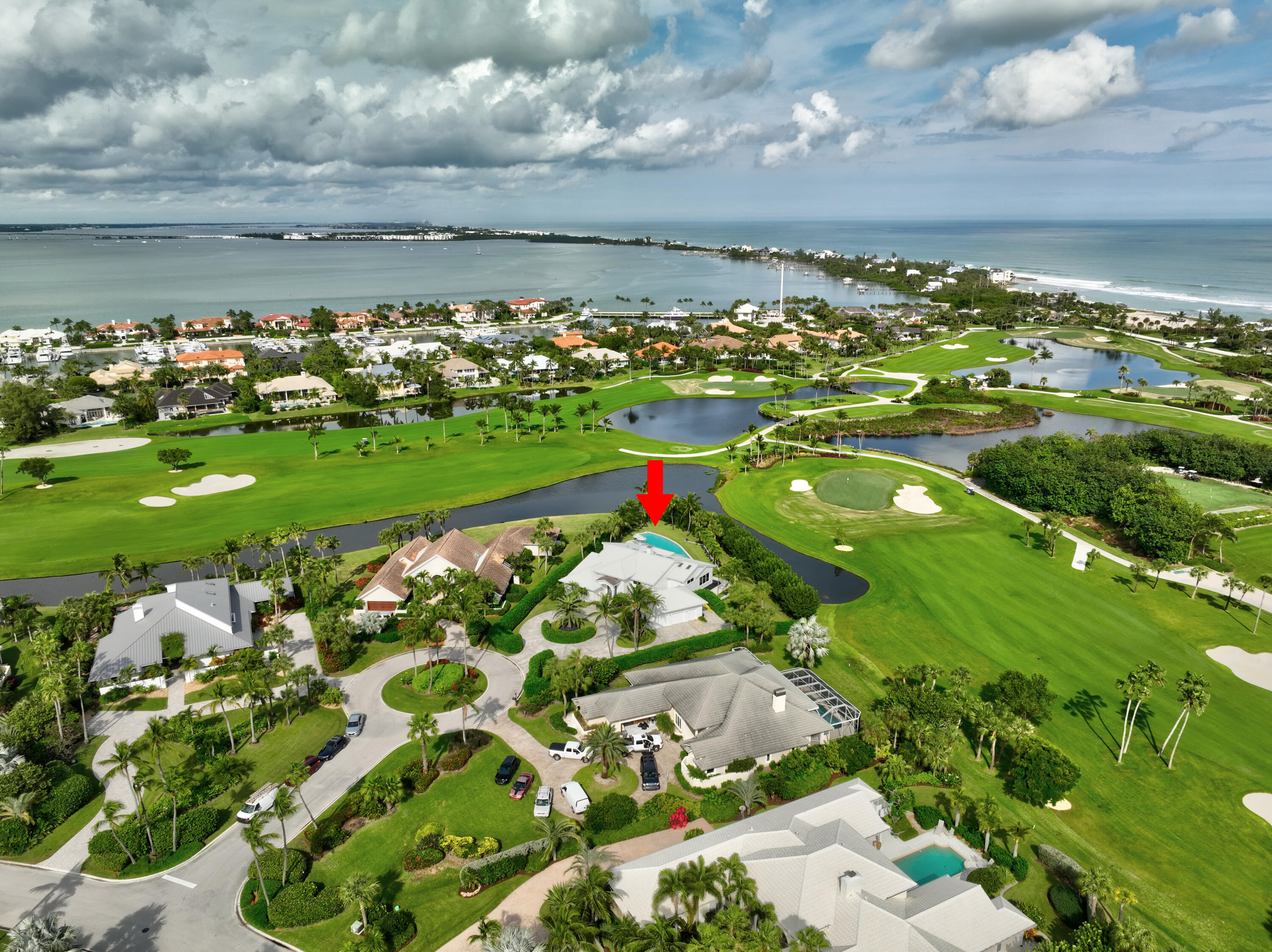 2161 Golfview Lane Jensen Beach, FL 34957 - Photo 46 of 60 aerial