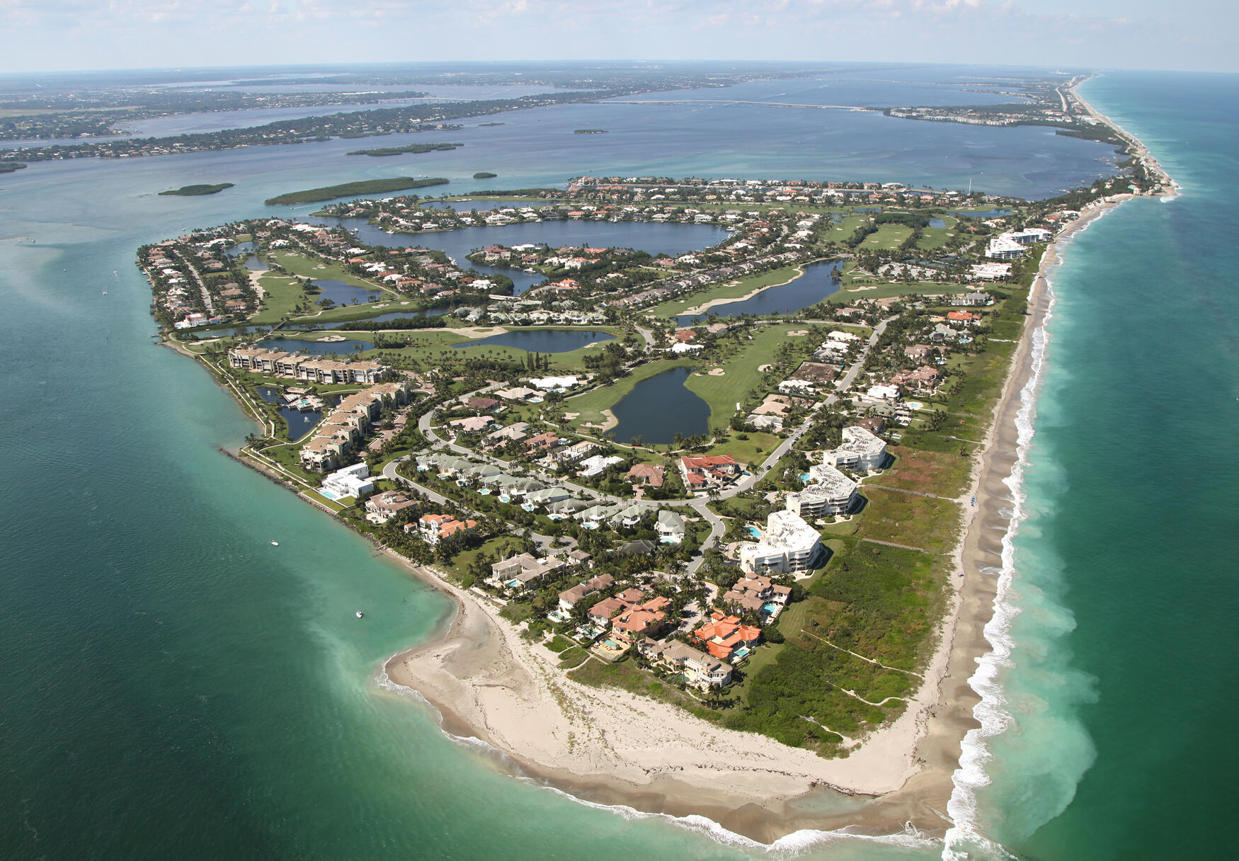 2161 Golfview Lane Jensen Beach, FL 34957 - Photo 50 of 60 aerial of Sailfish Point