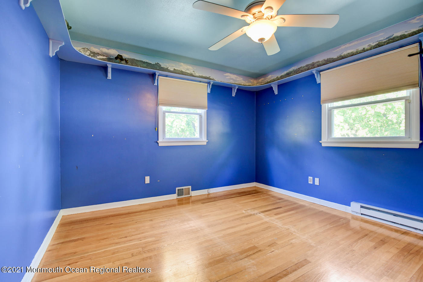 6 Hall Road Freehold, NJ 07728 - Photo 33 of 36 a view of empty room with window and ceiling fan