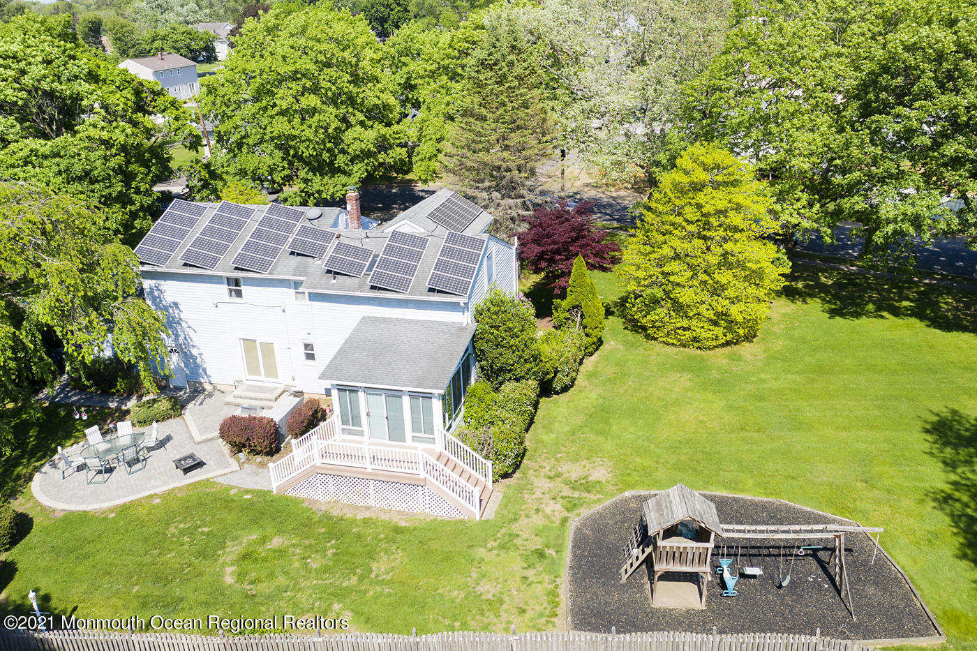 6 Hall Road Freehold, NJ 07728 - Photo 8 of 36 a view of a house with a yard