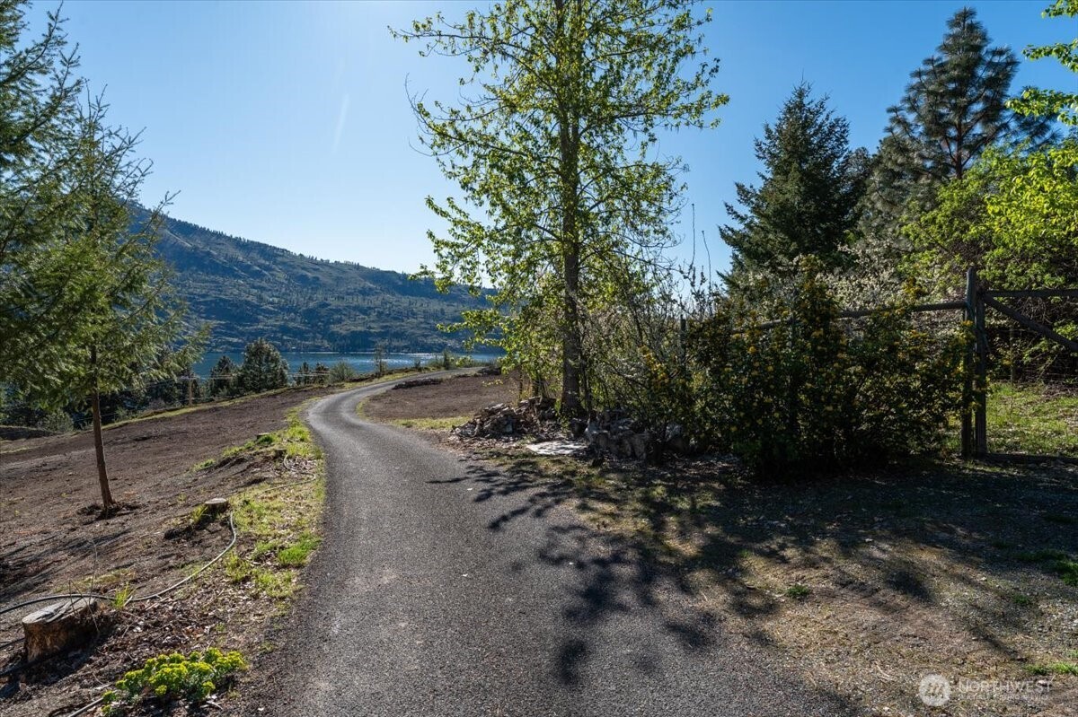 16495 South Lakeshore Road Chelan, WA 98816 - Photo 5 of 40 a view of a yard with an tree