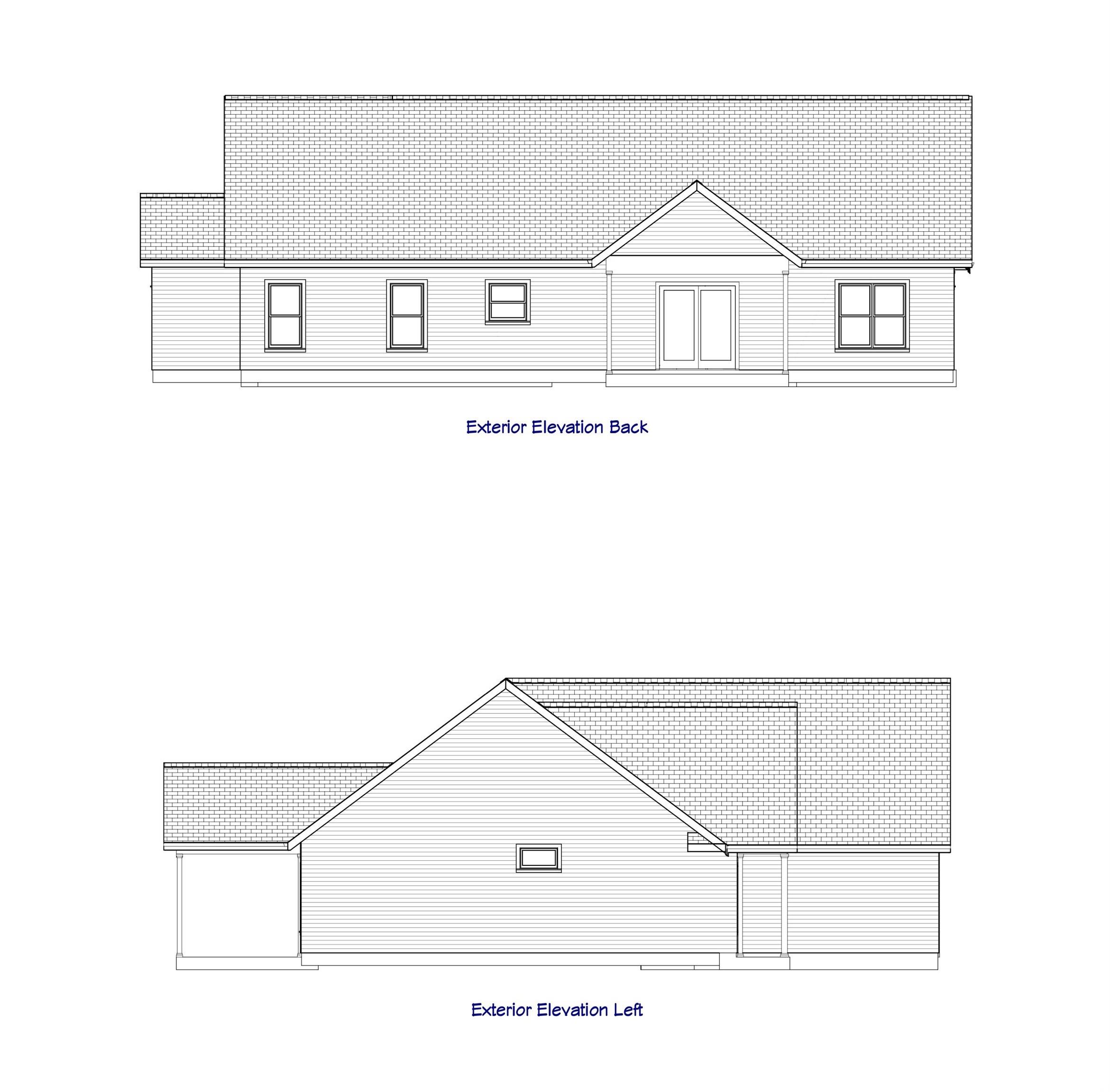 3212 Fowler School Road Green Sea, SC 29545 - Photo 2 of 4 Rear & Side Elevations