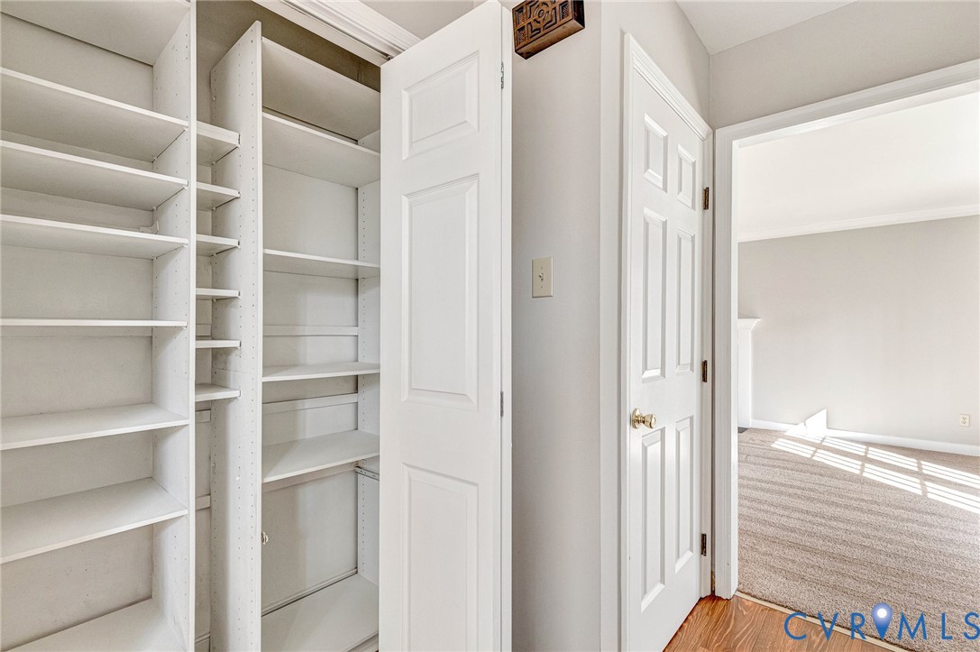 2139 Esquire Road North Chesterfield, VA 23235 - Photo 6 of 35 a view of walk in closet with empty racks