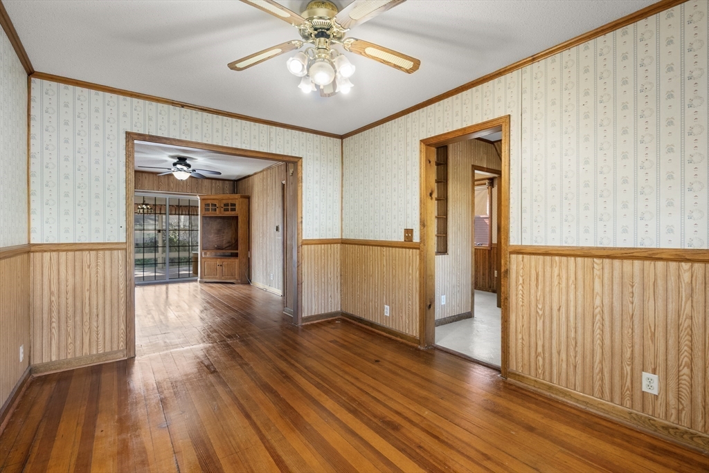 358 East Street, Unit 358 Ludlow, MA 01056 - Photo 5 of 10 wooden floor in an empty room with a window