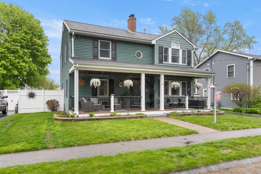 21 Leggs Hill Road Marblehead, MA 01945 - Photo 31 of 38 a front view of a house with a yard