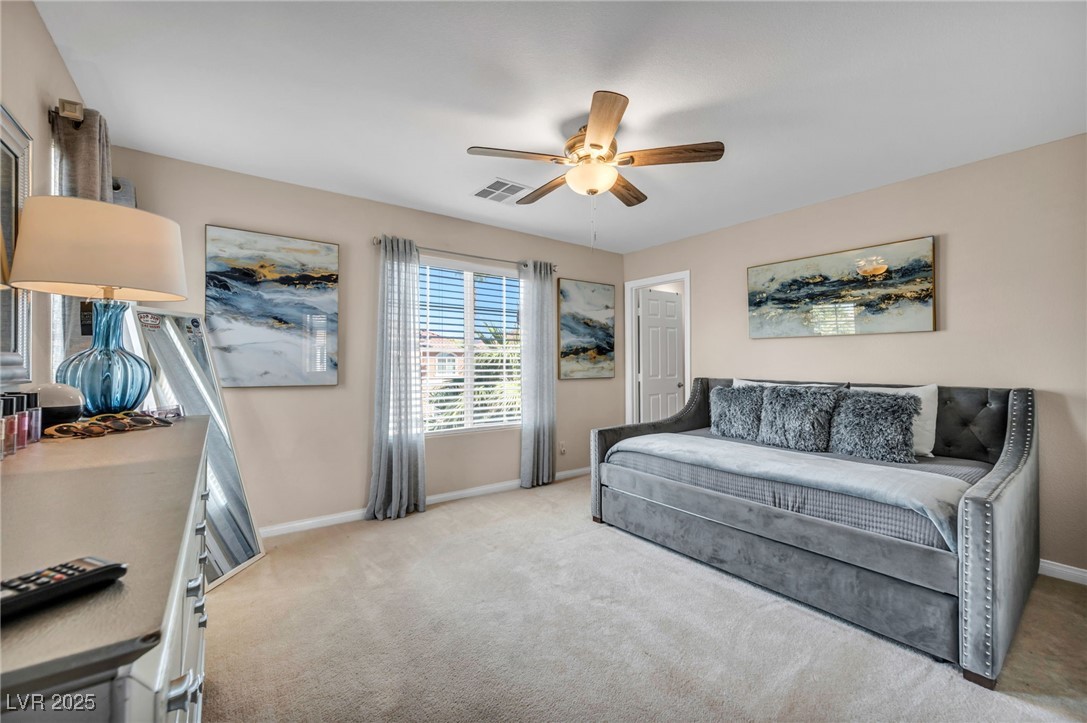 8929 Glenistar Gate Avenue Las Vegas, NV 89143 - Photo 60 of 96 Secondary bedroom 5 has a large walk-in closet.