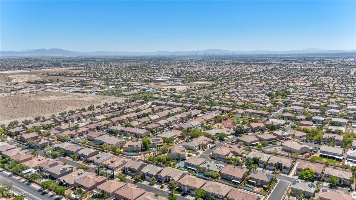 8929 Glenistar Gate Avenue Las Vegas, NV 89143 - Photo 87 of 96 Aerial view of the Iron Mountain Subdivision