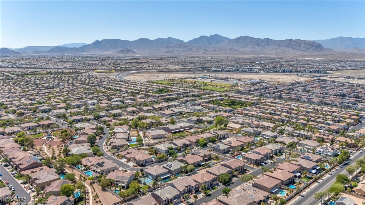 8929 Glenistar Gate Avenue Las Vegas, NV 89143 - Photo 95 of 96 View of the surrounding neighborhood and beautiful mountains.