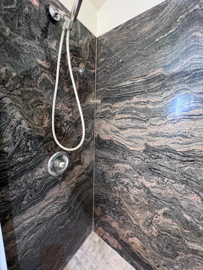 14004 Clayton Road San Jose, CA 95127 - Photo 27 of 43 a bathroom with a granite countertop sink and a mirror