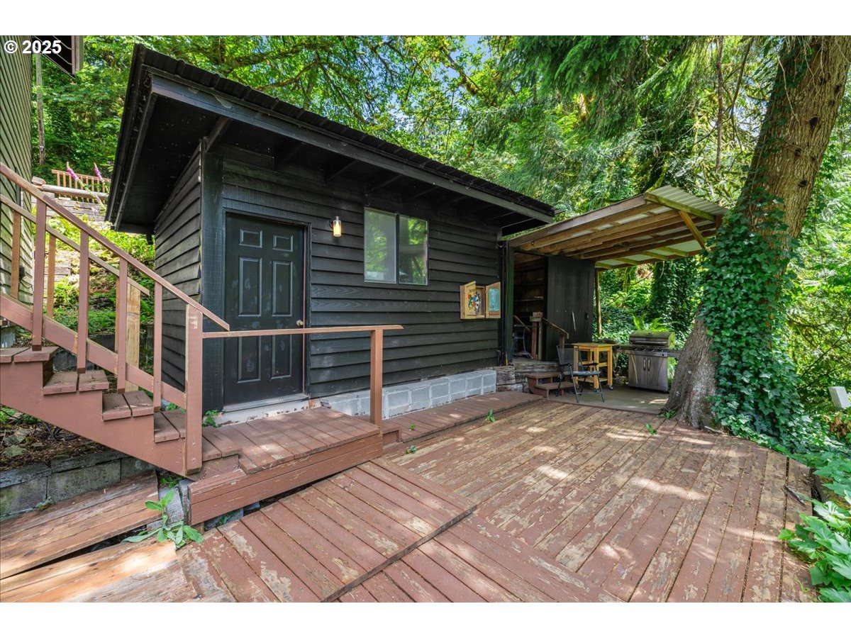 1717 Kalama River Road Kalama, WA 98625 - Photo 40 of 48 a view of house with backyard outdoor seating and green space