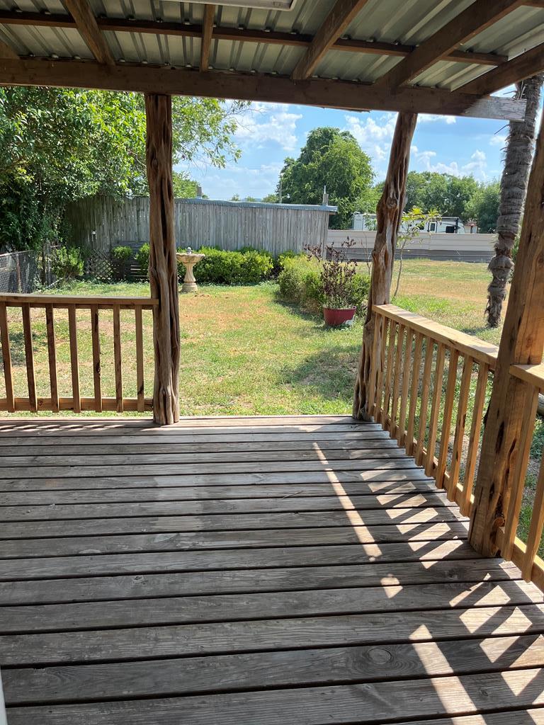 303 B 1st St Center Point Center Point, TX 78010 - Photo 2 of 11 a view of a yard with sitting area