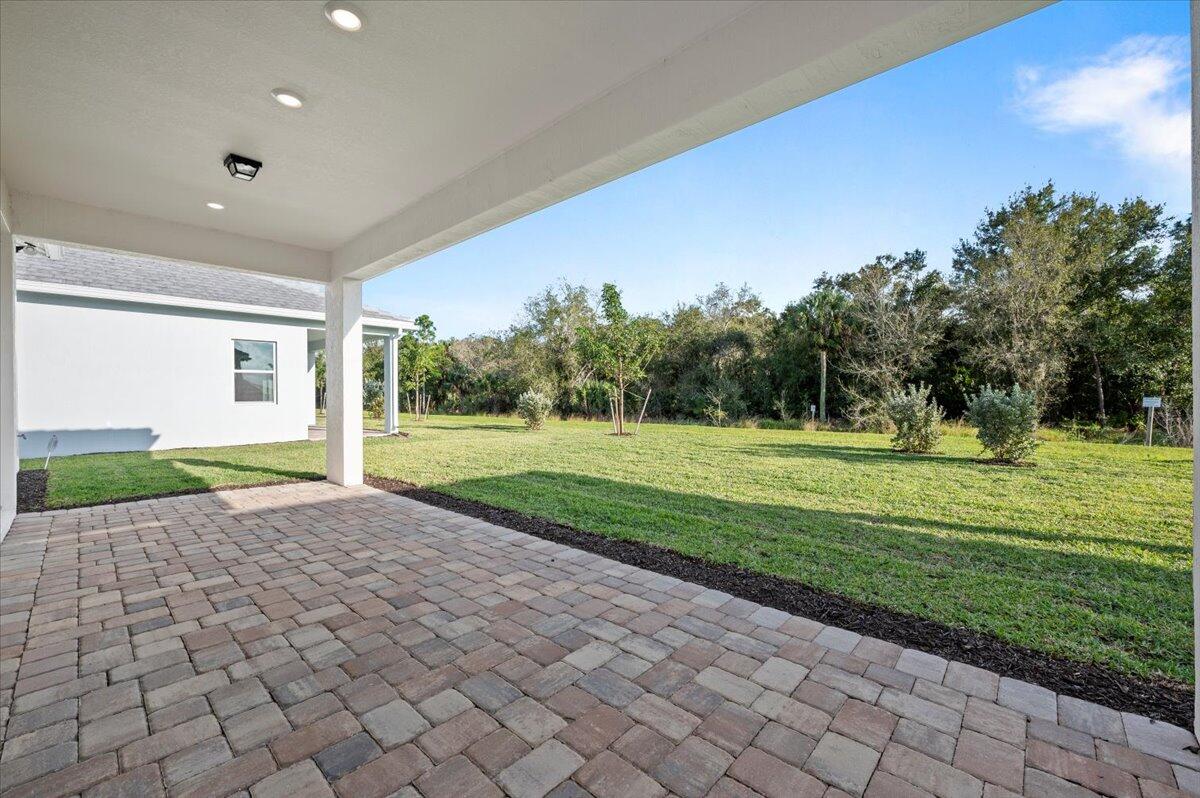 9915 Southwest Meridian Way Stuart, FL 34997 - Photo 3 of 32 Large Fenced-In Backyard