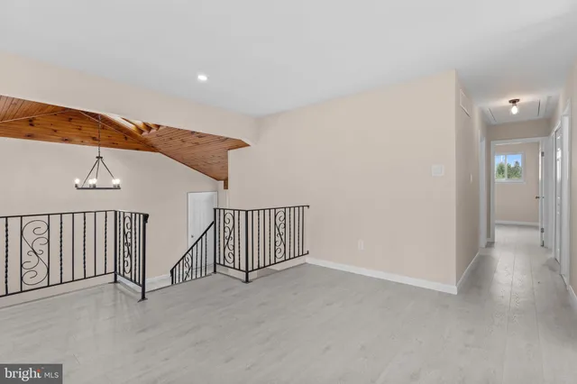 wooden floor in an empty room