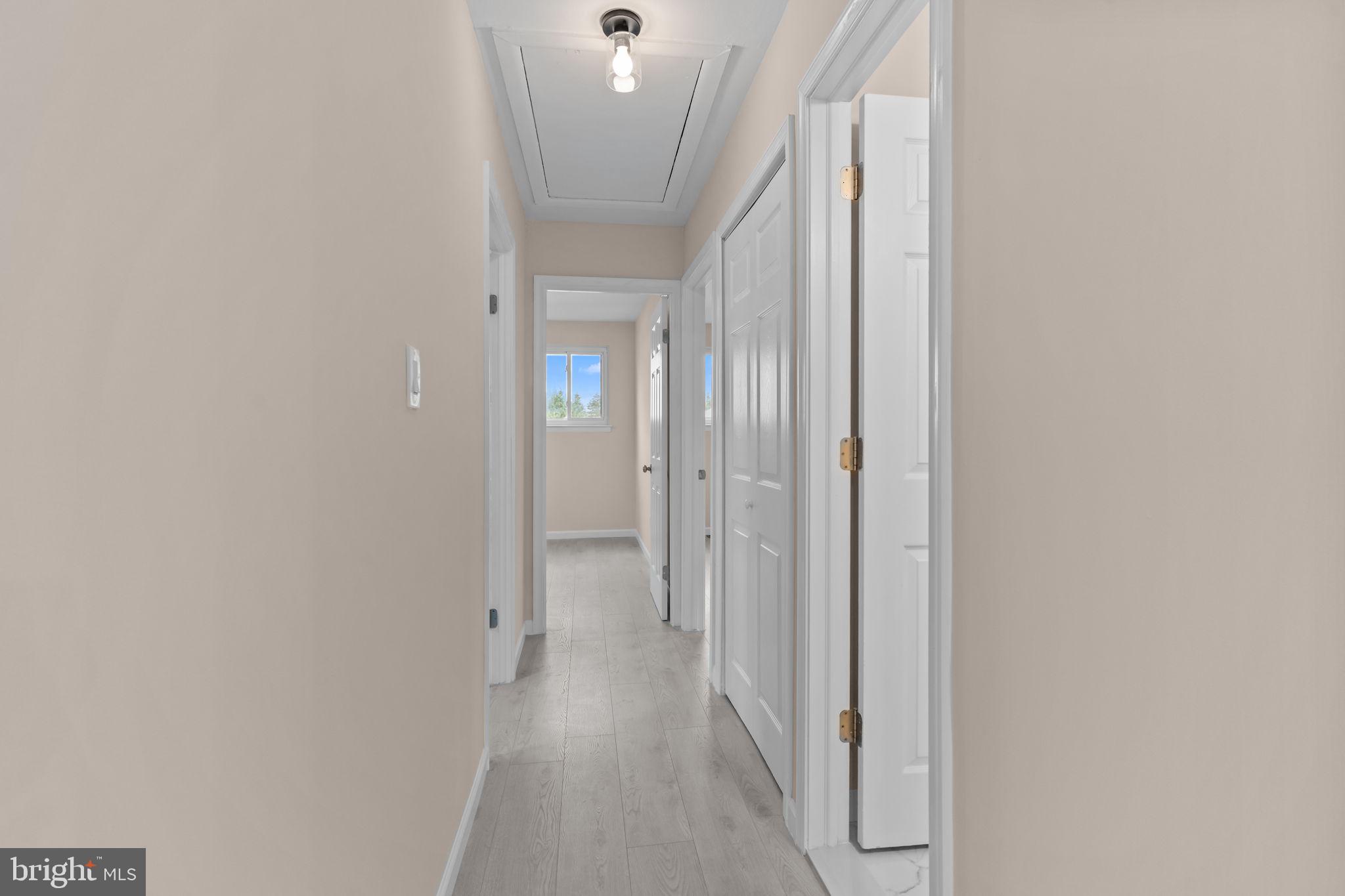 100 East Endfield Road Feasterville-Trevose, PA 19053 - Photo 17 of 53 a view of a hallway with a white walls
