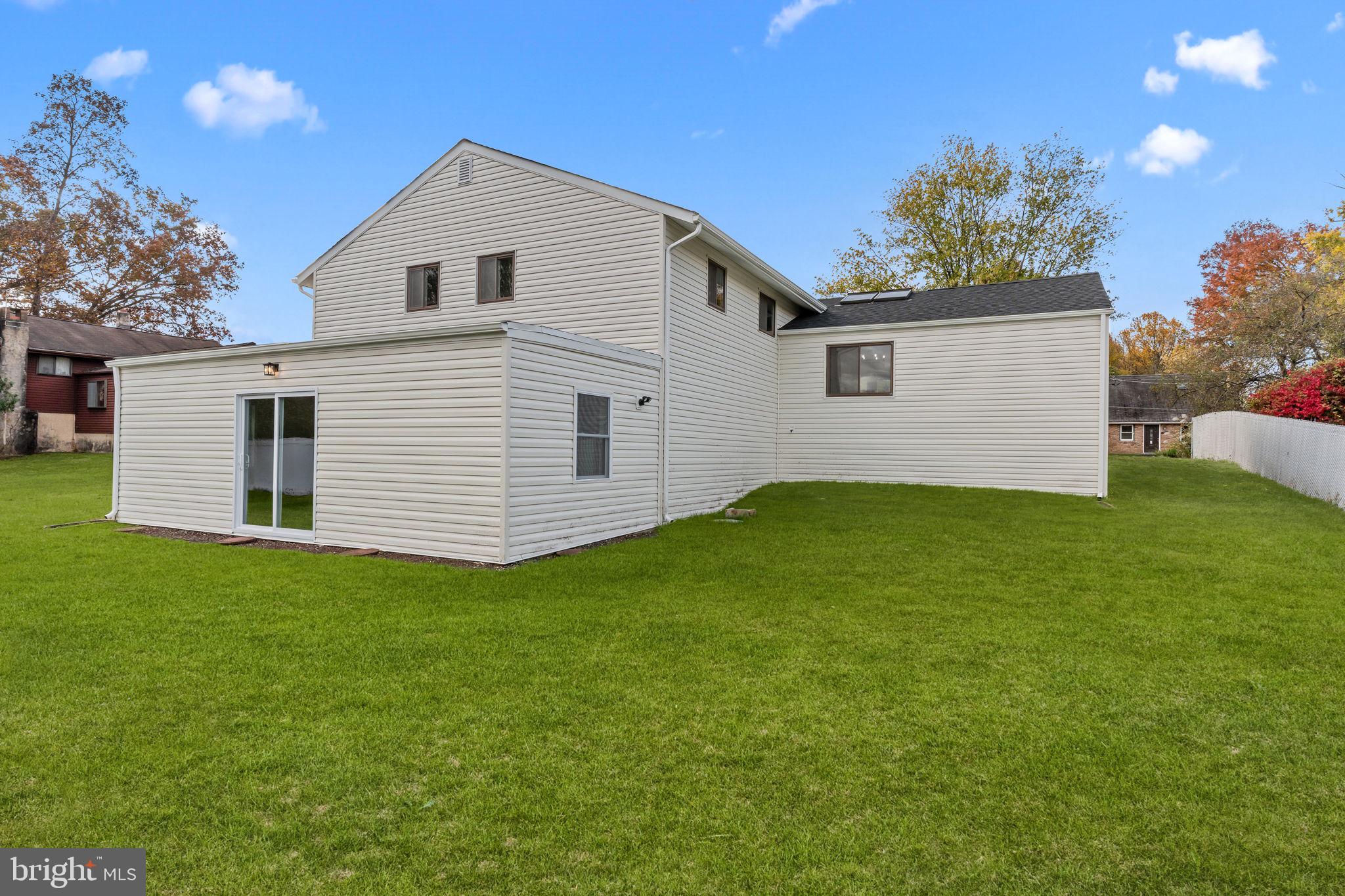 100 East Endfield Road Feasterville-Trevose, PA 19053 - Photo 40 of 53 a view of a backyard of the house