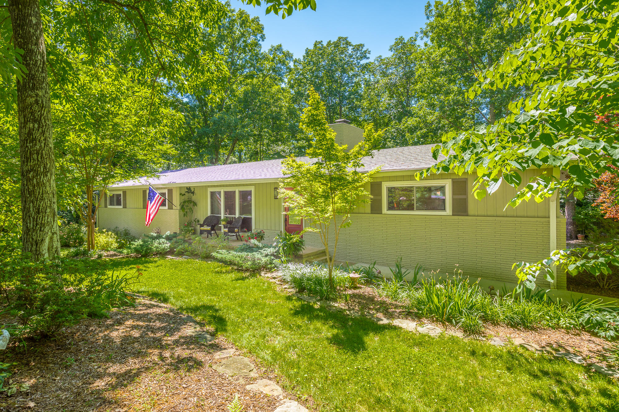 1108 Crown Point Road West Signal Mountain, TN 37377 - Photo 2 of 40 Mostly level lot