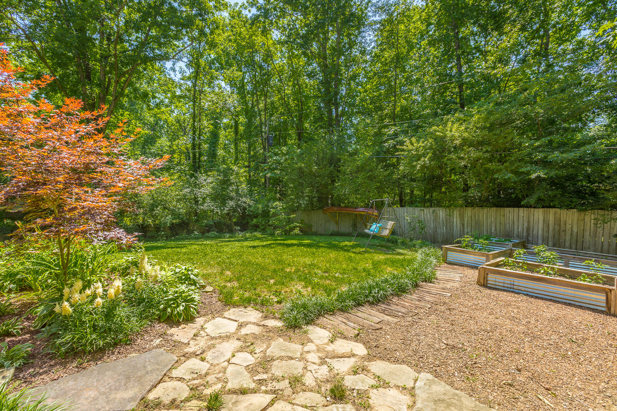 1108 Crown Point Road West Signal Mountain, TN 37377 - Photo 32 of 40 More of back yard