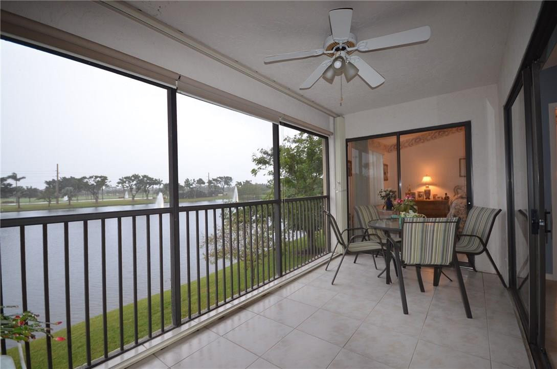 6761 Montego Bay Boulevard, Unit B Boca Raton, FL 33433 - Photo 31 of 34 a view of a balcony with furniture