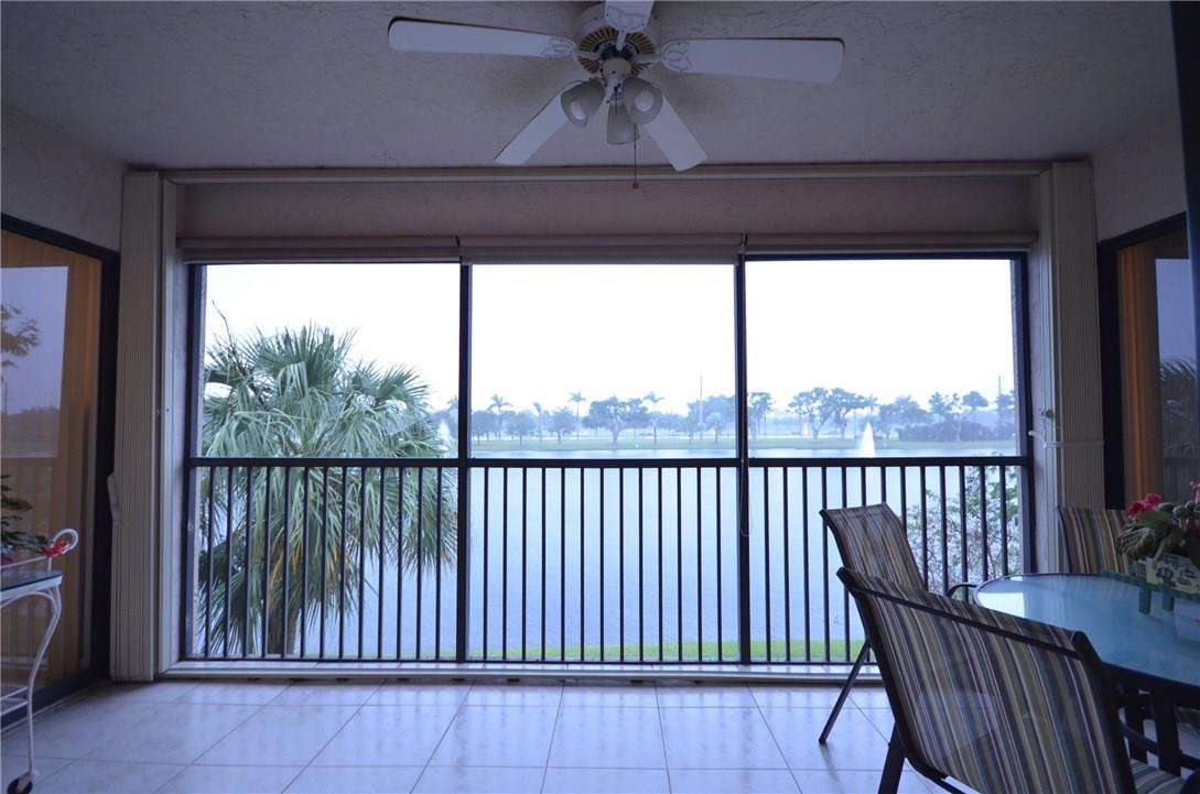 6761 Montego Bay Boulevard, Unit B Boca Raton, FL 33433 - Photo 33 of 34 a view of a balcony with furniture