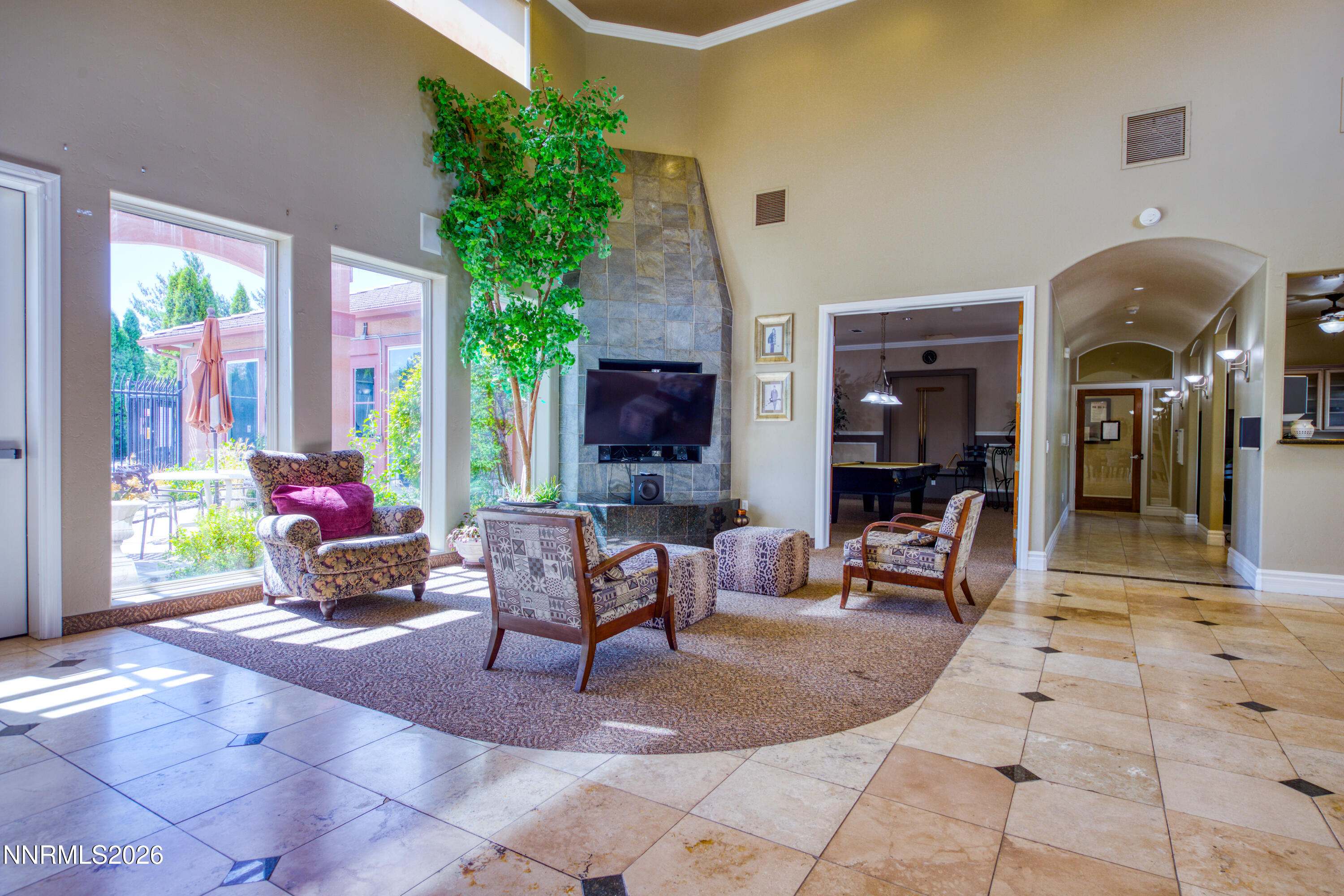 6850 Sharlands Avenue, Unit E 2022 Reno, NV 89523 - Photo 18 of 19 Clubhouse interior