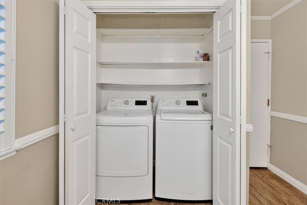 19447 Old Friend Road Canyon Country, CA 91351 - Photo 22 of 46 Laundry in Kitchen Closet