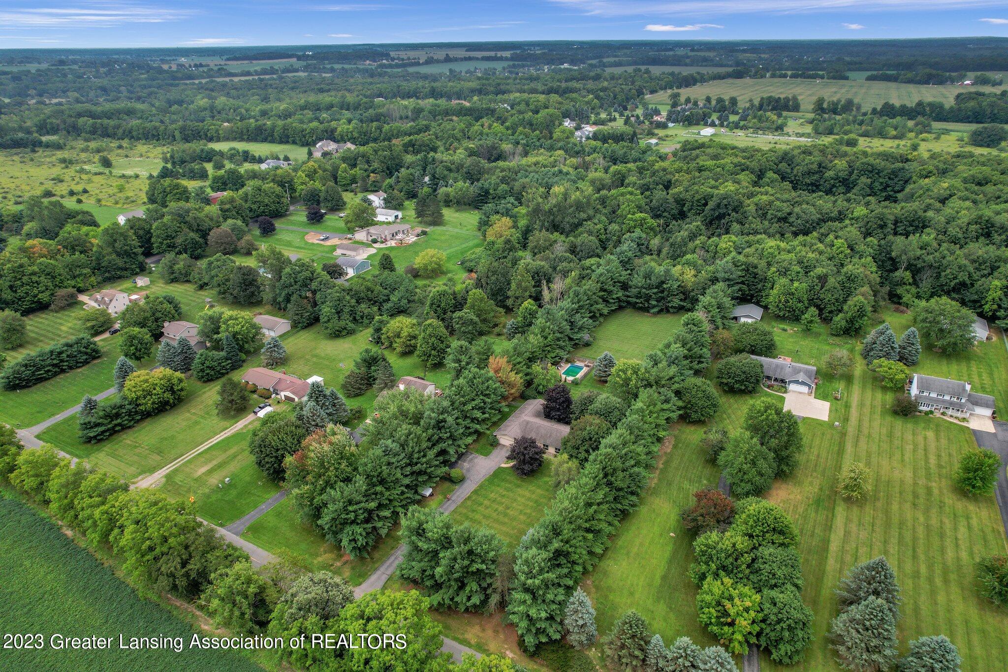 4073 Toles Road Mason, MI 48854 - Photo 41 of 51 Drone Shot