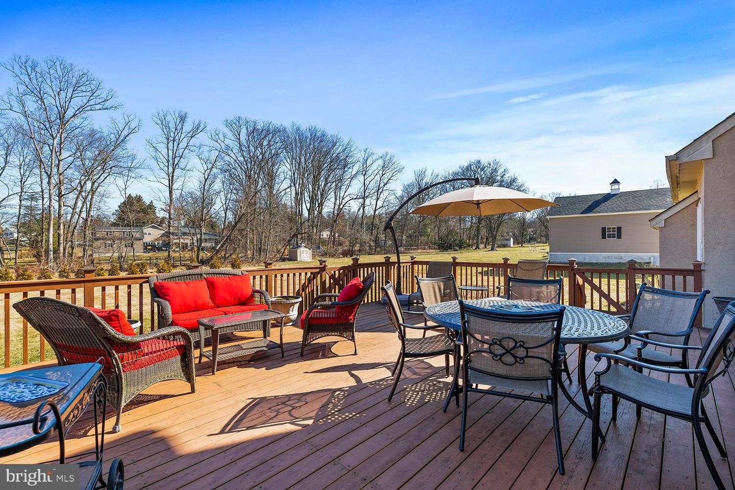 36 Pine Valley Road Doylestown, PA 18901 - Photo 40 of 43 20' x 26' Deck offers multiple seating options
