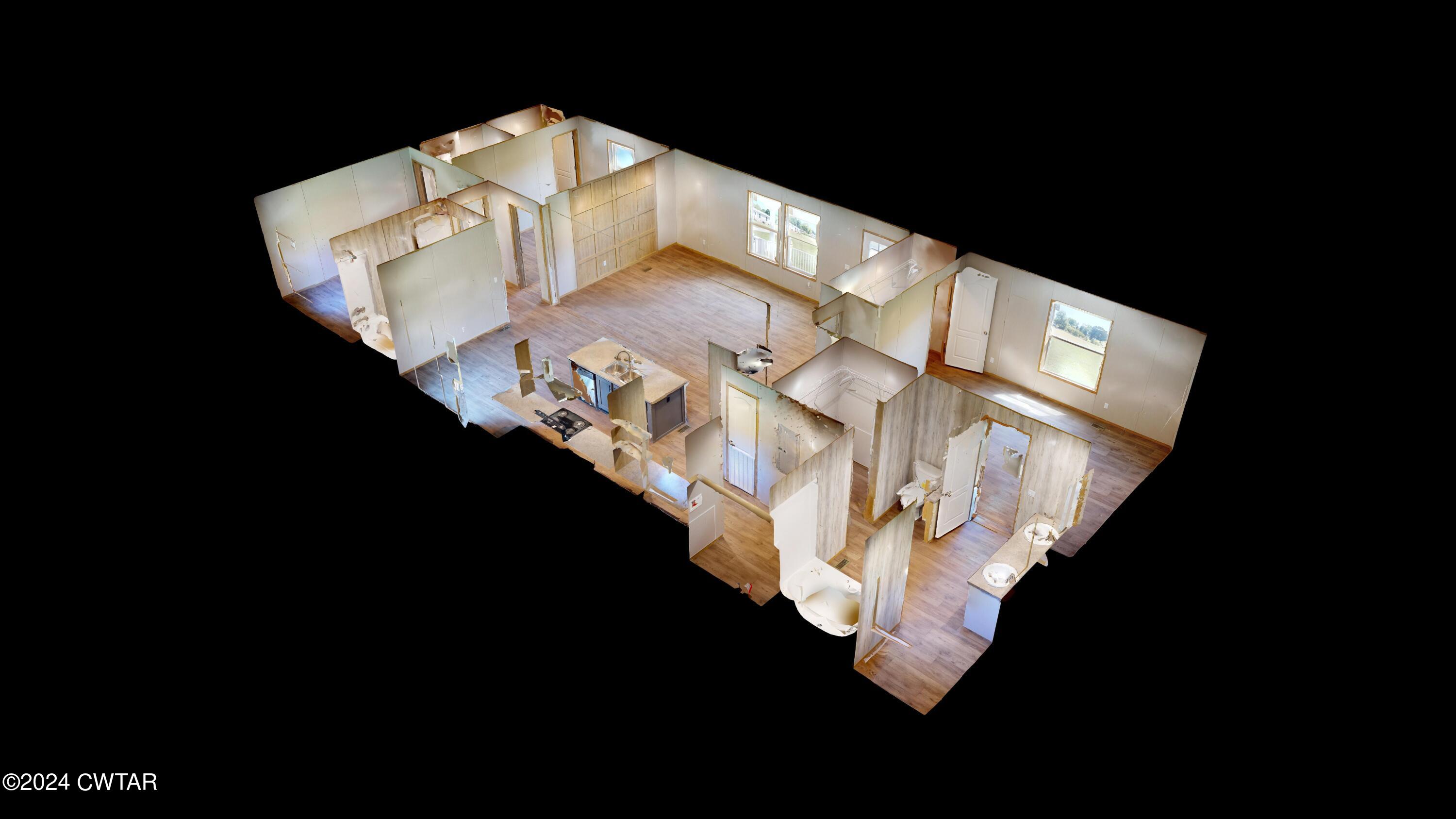 425 Peckerwood Point Road Newbern, TN 38059 - Photo 20 of 27 425-Peckerwood-Point-Rd-Dollhouse-View