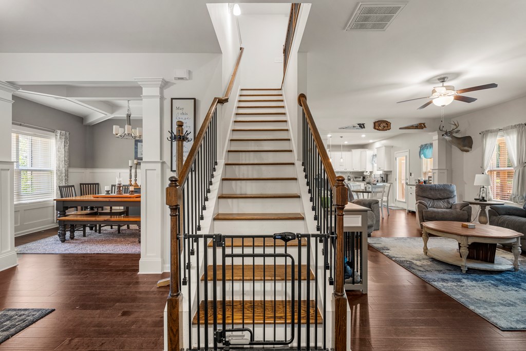 209 Marsh Road West Point, GA 31833 - Photo 7 of 50 Central staircase