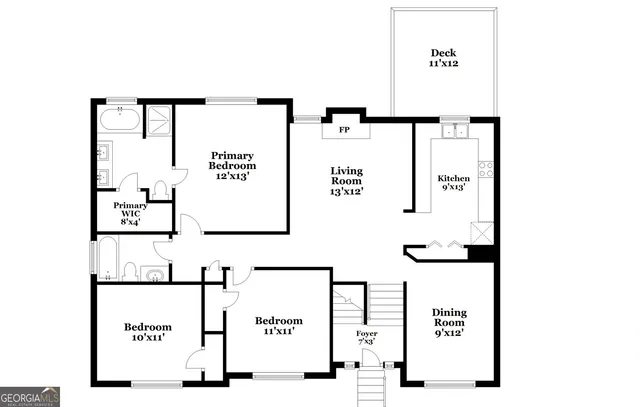 $2,060 | 9407 Rollinghills Drive, Jonesboro, GA 30238