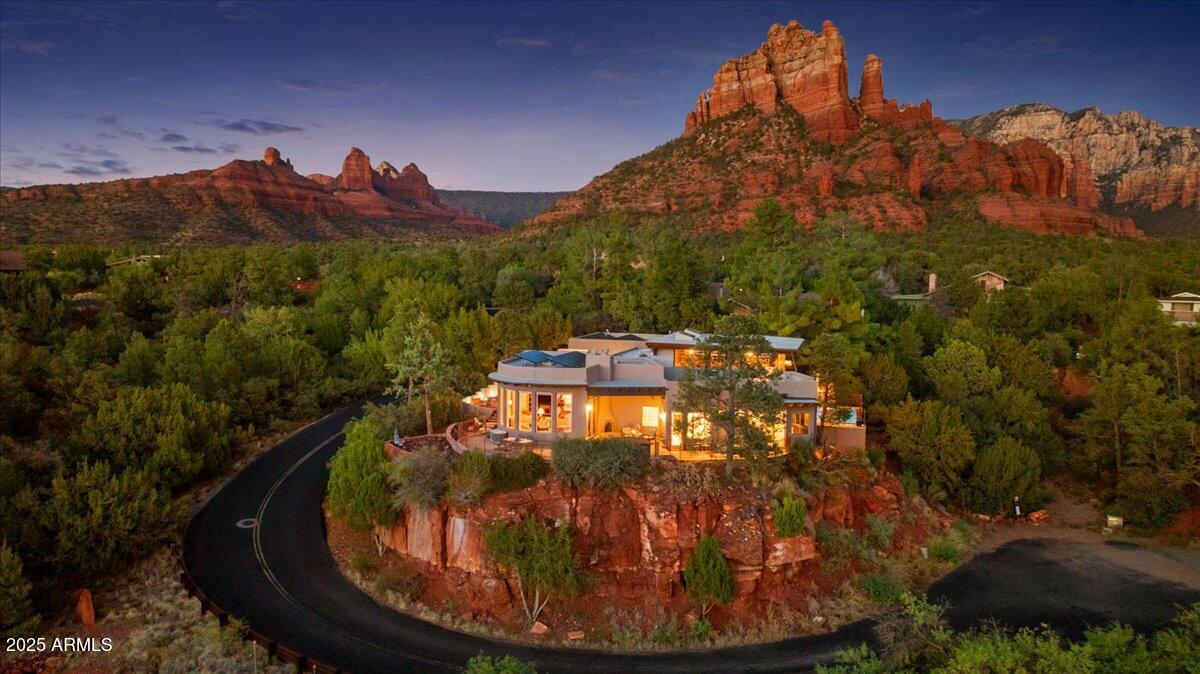 145 Highland Road Sedona, AZ 86336 - Photo 1 of 62 56-Aerial