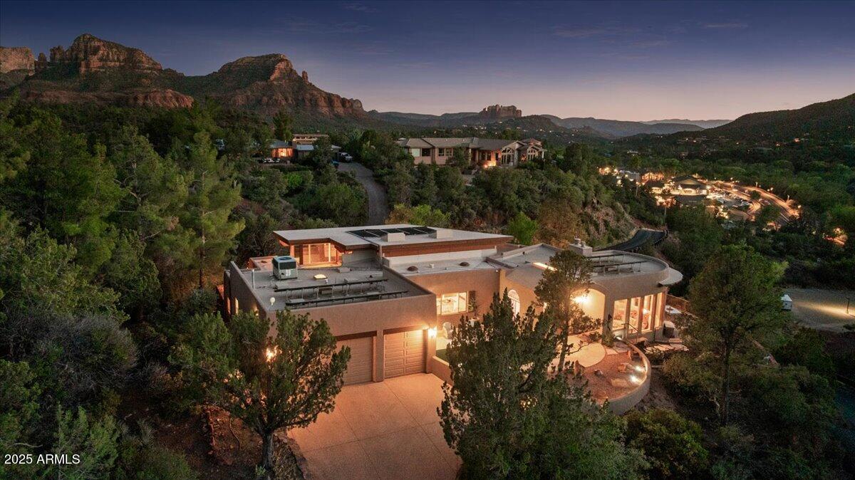 145 Highland Road Sedona, AZ 86336 - Photo 4 of 62 60-Aerial