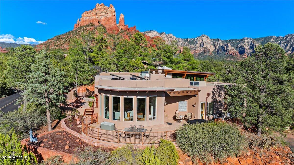145 Highland Road Sedona, AZ 86336 - Photo 56 of 62 38-Aerial