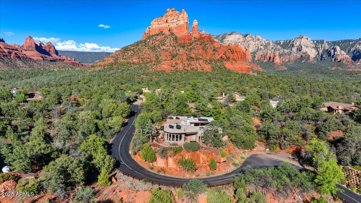 145 Highland Road Sedona, AZ 86336 - Photo 57 of 62 39-Aerial