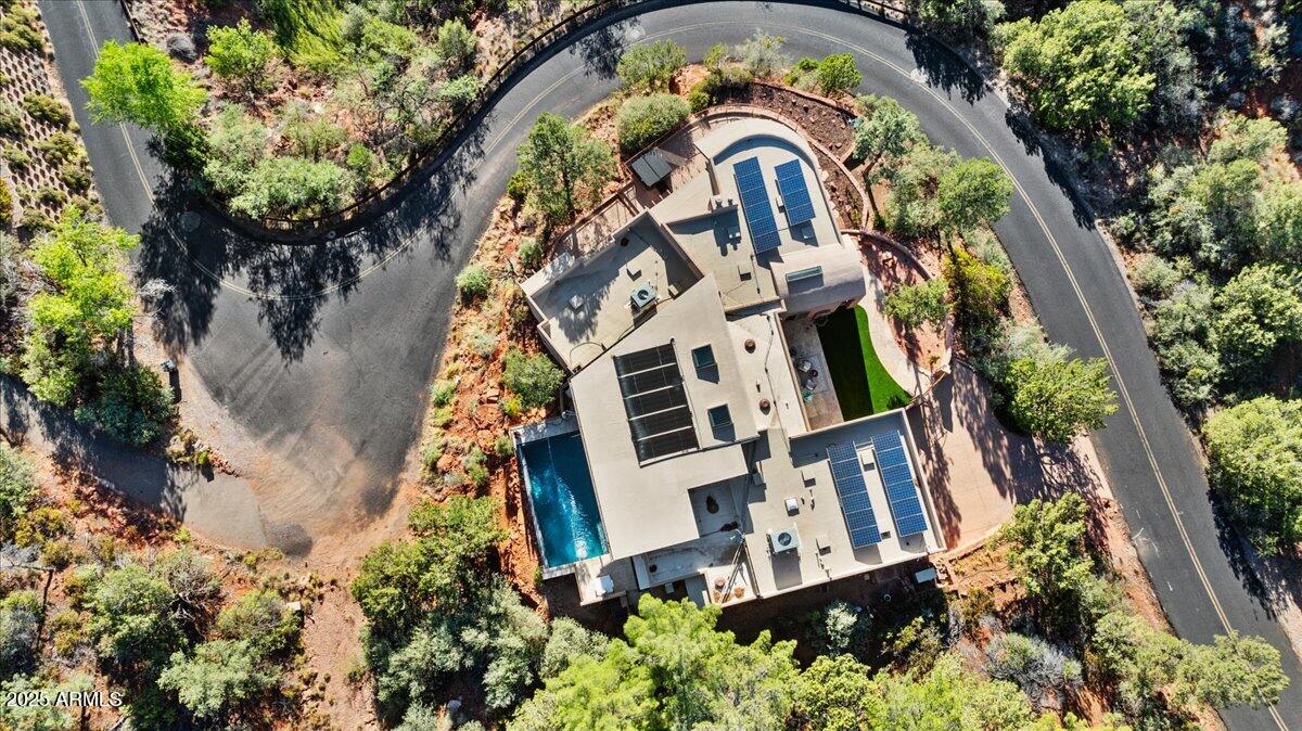 145 Highland Road Sedona, AZ 86336 - Photo 59 of 62 42-Aerial