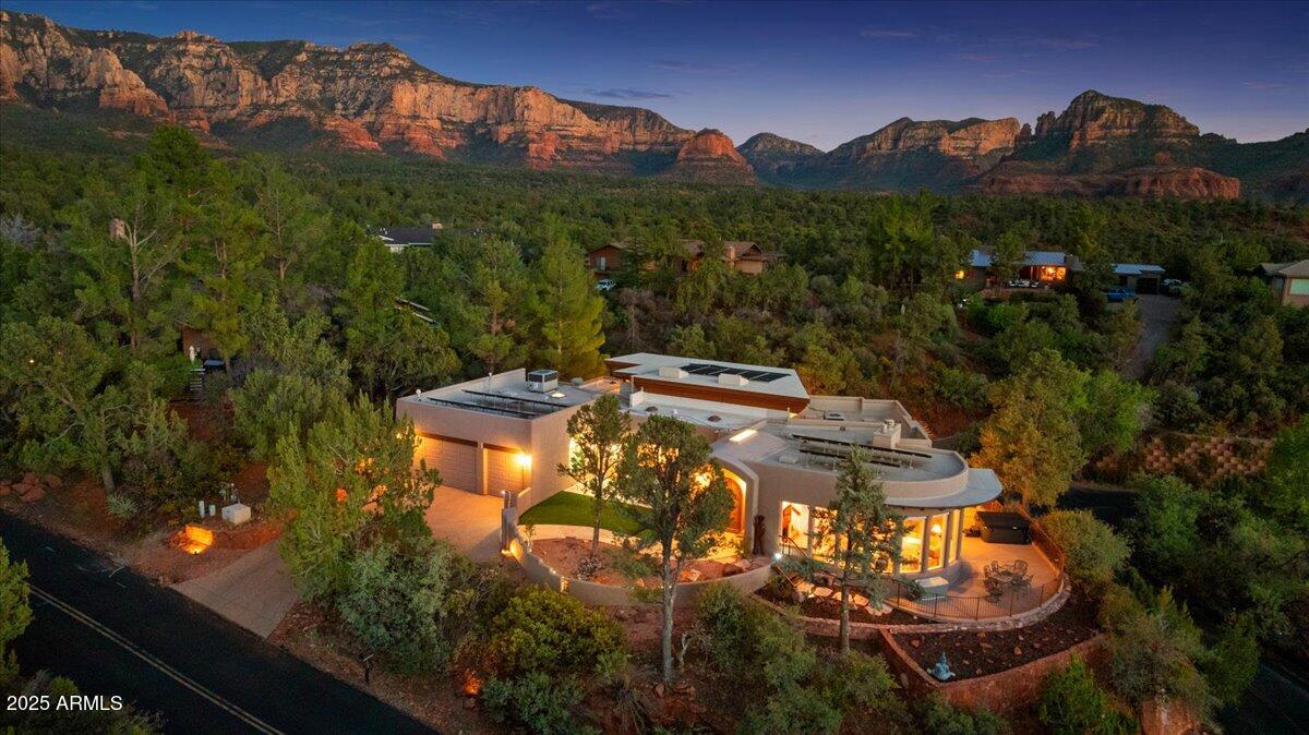 145 Highland Road Sedona, AZ 86336 - Photo 6 of 62 58-Aerial