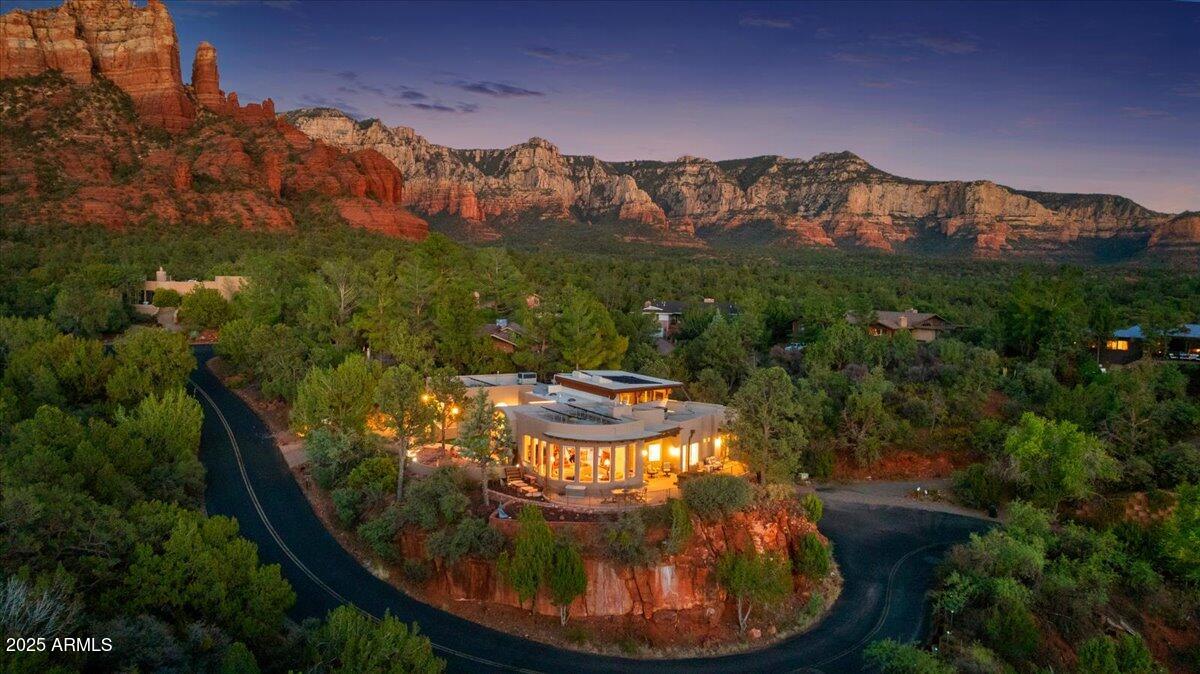 145 Highland Road Sedona, AZ 86336 - Photo 7 of 62 57-Aerial