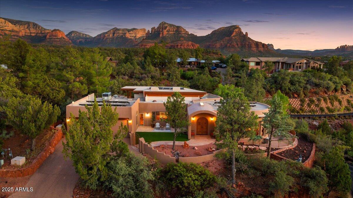 145 Highland Road Sedona, AZ 86336 - Photo 8 of 62 47-Aerial