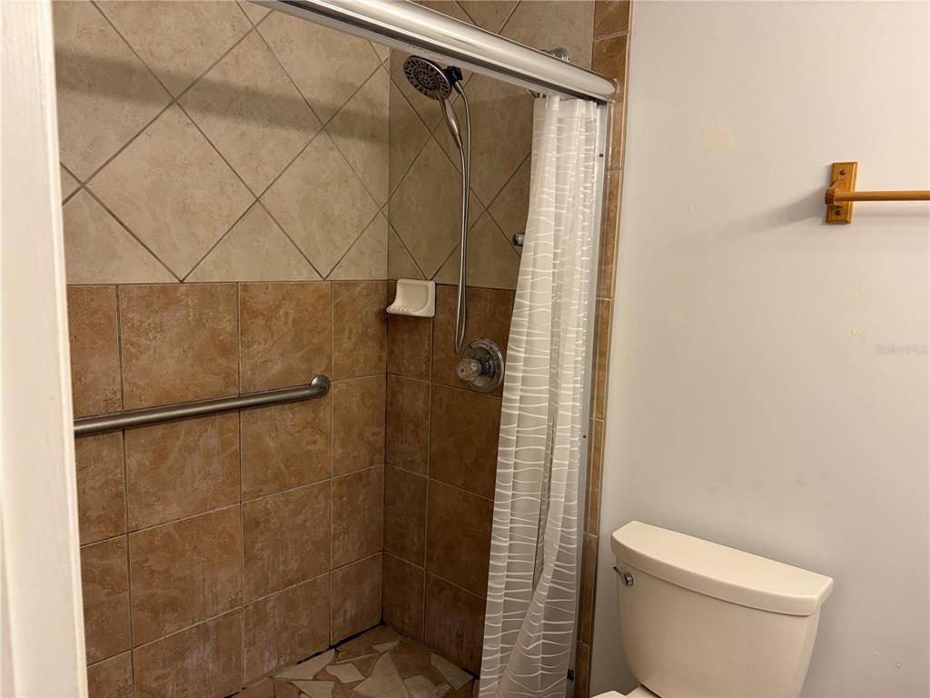 15405 Southwest 43rd Avenue Road Ocala, FL 34473 - Photo 7 of 27 a bathroom with a shower and a toilet
