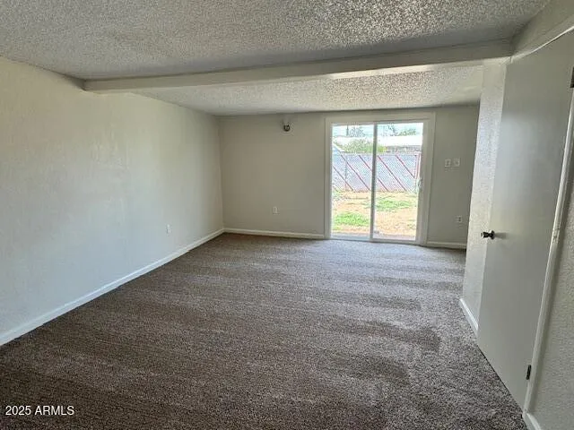 a view of empty room