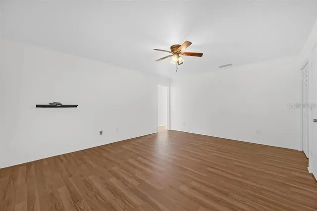 wooden floor in a empty room