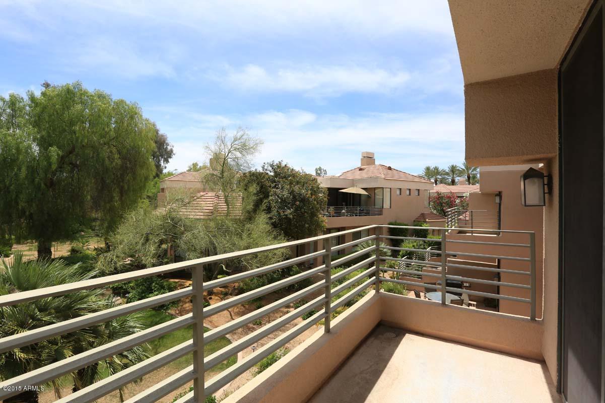 7222 East Gainey Ranch Road, Unit 123 Scottsdale, AZ 85258 - Photo 15 of 28 Balcony