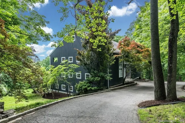 an outdoor view having patio