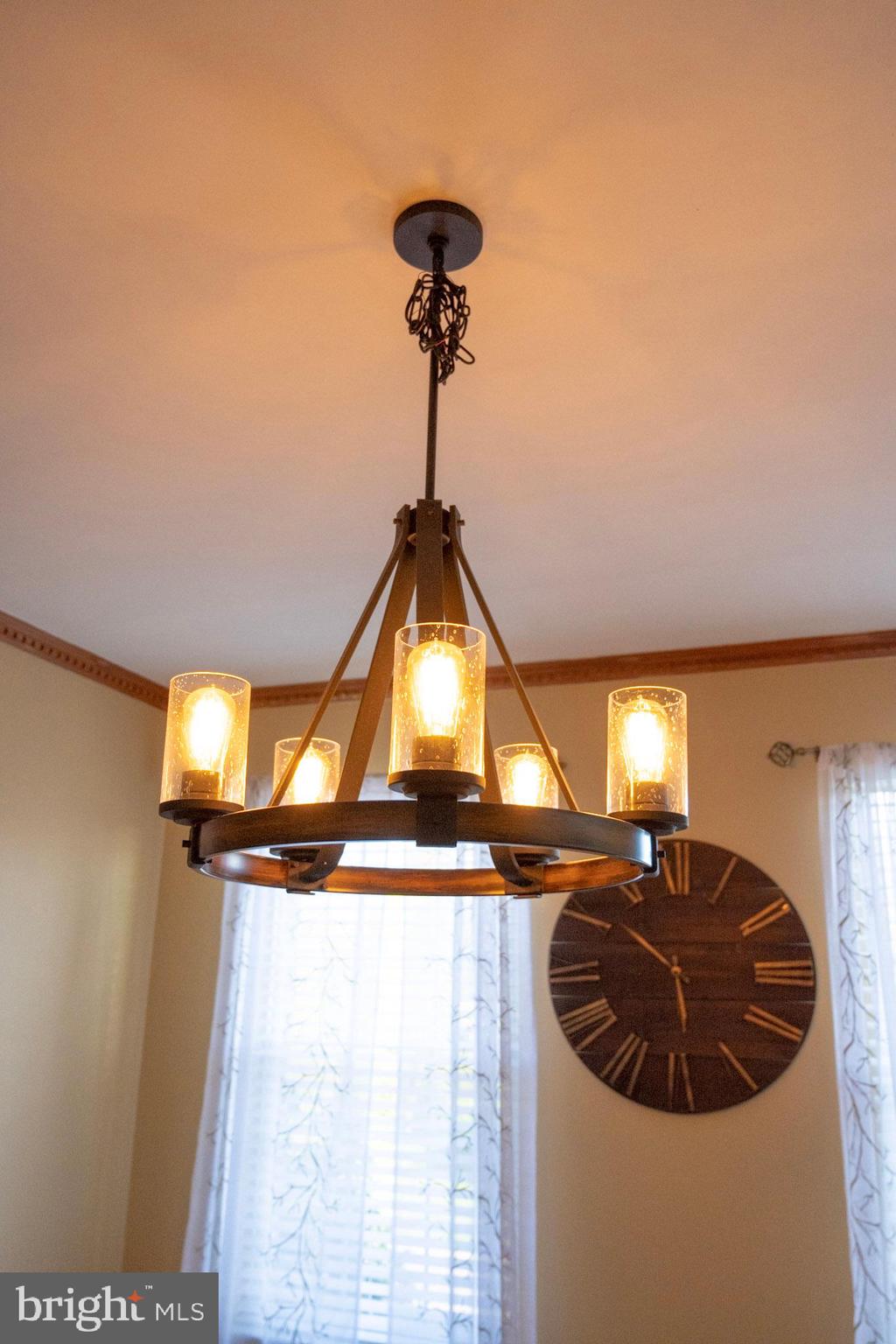1214 Waterview Way Baltimore, MD 21221 - Photo 14 of 43 Dining room chandelier