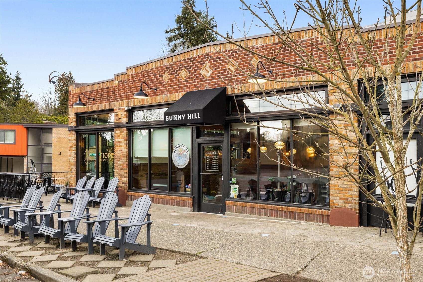 8360 Loyal Way Northwest Seattle, WA 98117 - Photo 34 of 36 a view of a dinning table and chairs in the patio