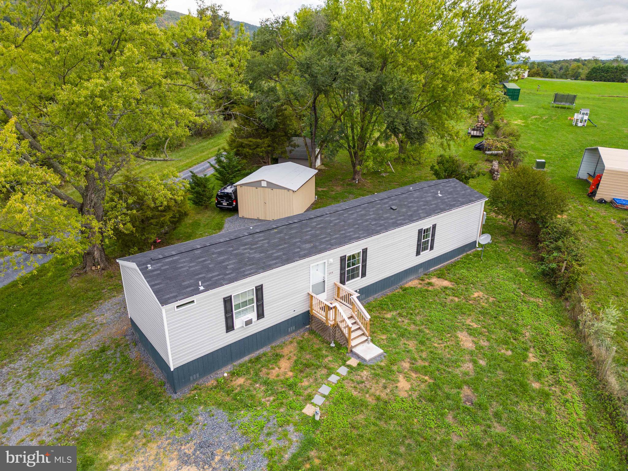 246 Zepp Road Maurertown, VA 22644 - Photo 7 of 36 Ariel View of Home